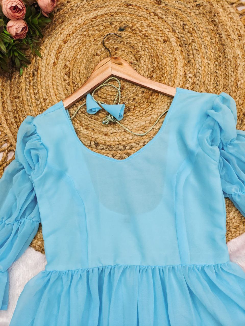 Blue Bell Mini Dress