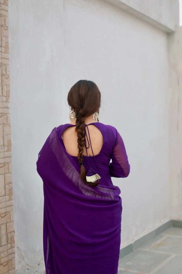 Eira Purple Anarkali