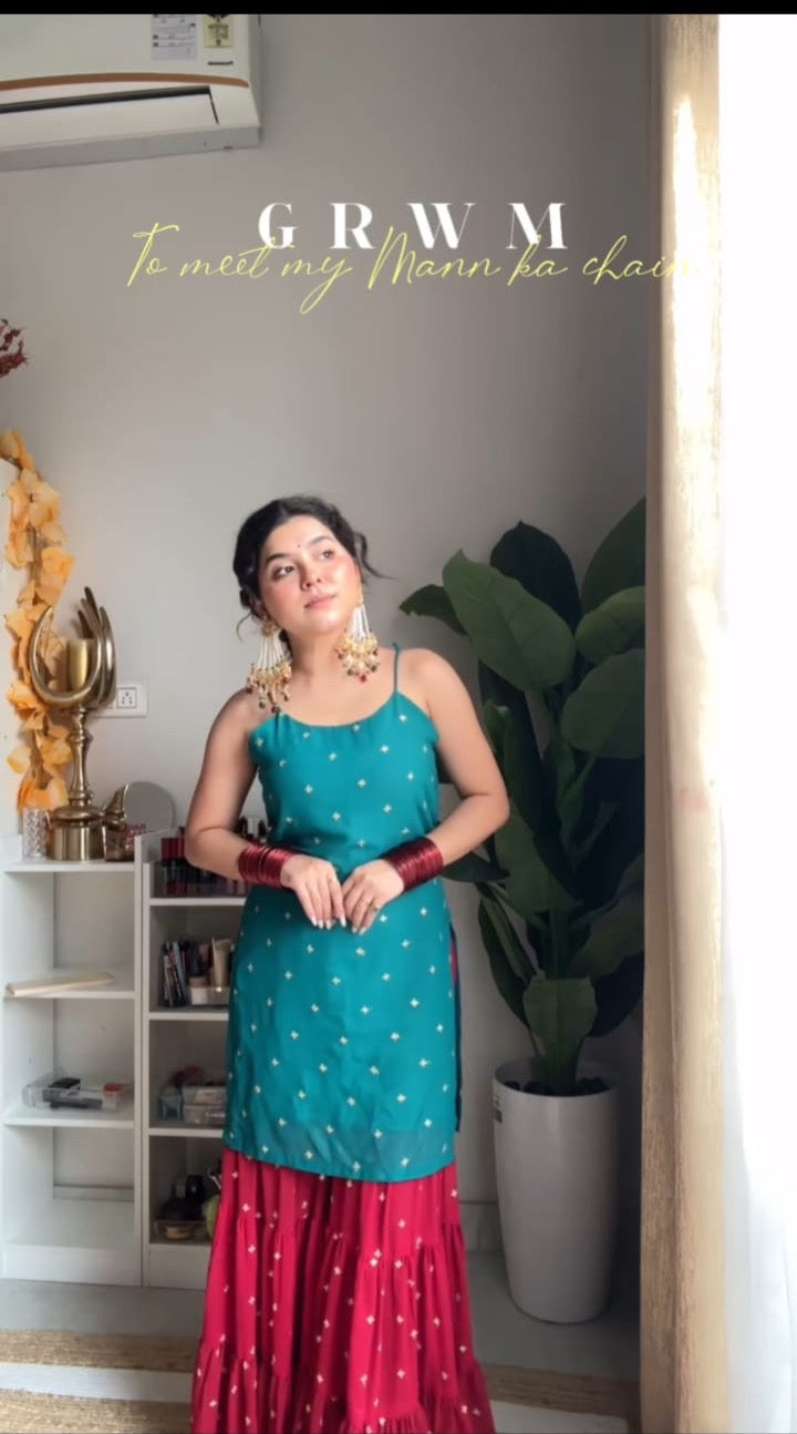 Malhari Sharara Set