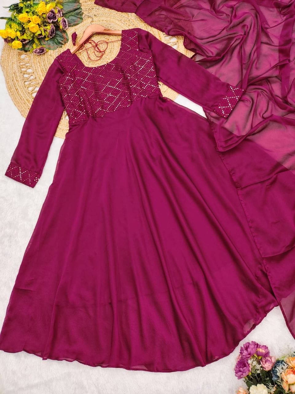 Wine Prisha - Vedhika Fashion