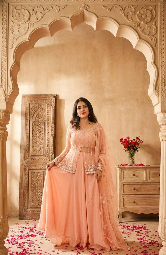 Zeenat Pich Lehenga