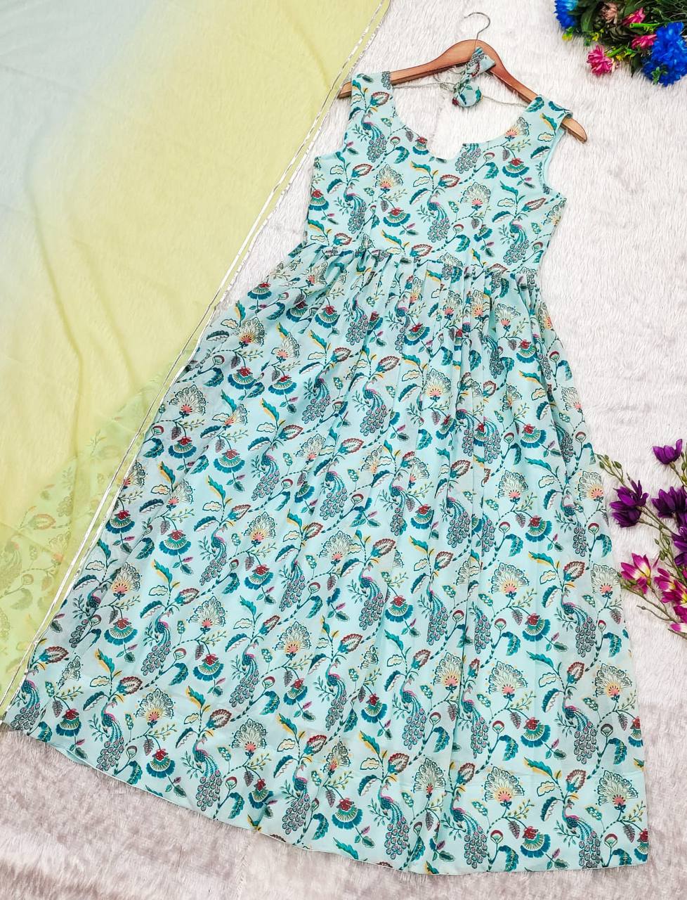 FABLE LEAF SUIT - Vedhika Fashion