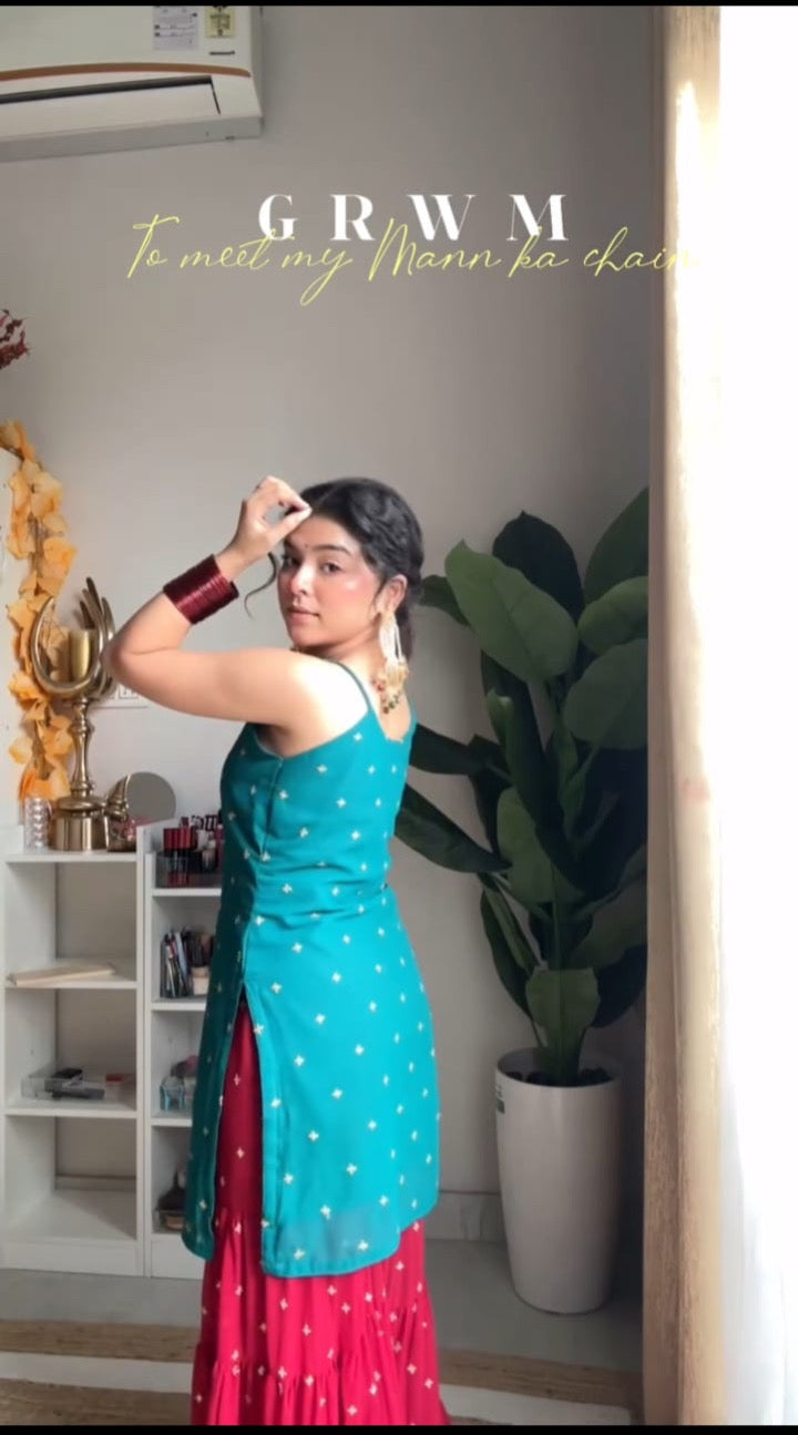 Malhari Sharara Set