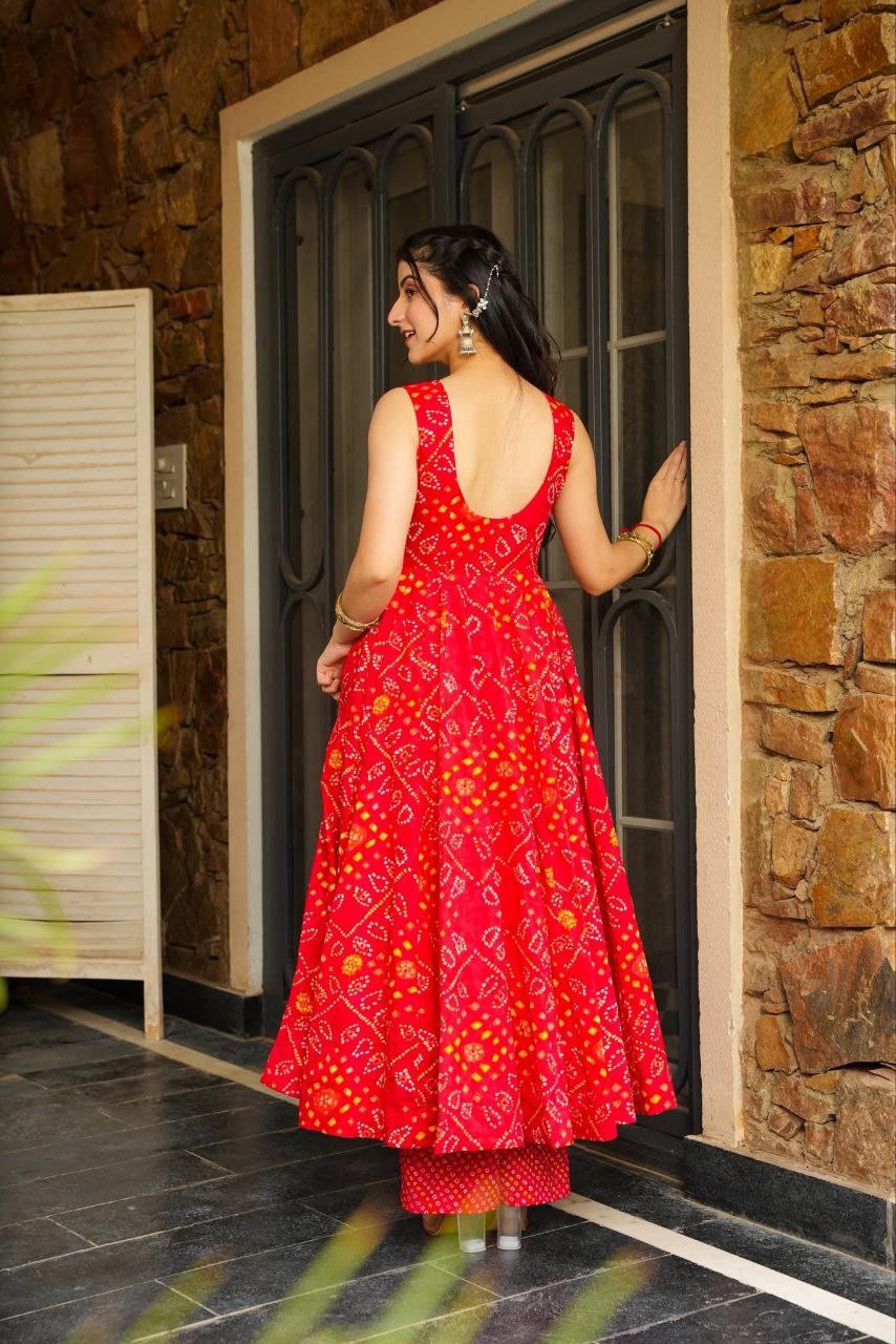 Swirl Bandhani