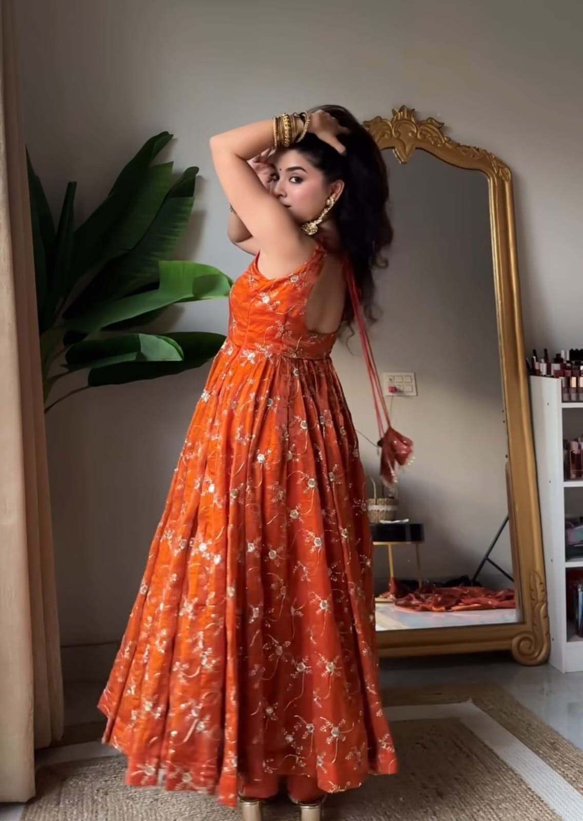 Reshma Embroidery Anarkali Suit