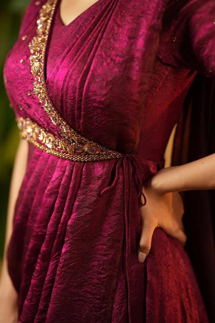 MEENAKARI ANARKALI SUIT