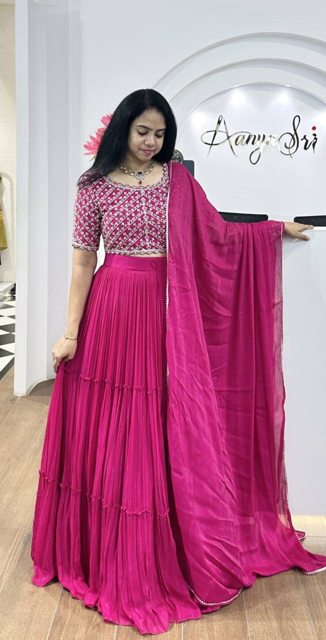 SHREE-PINK LEHENGA