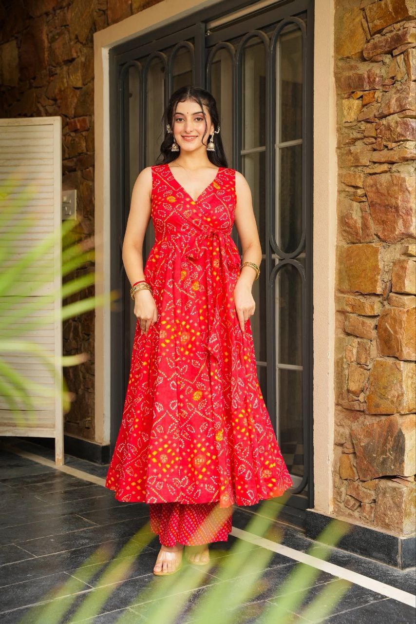 Swirl Bandhani