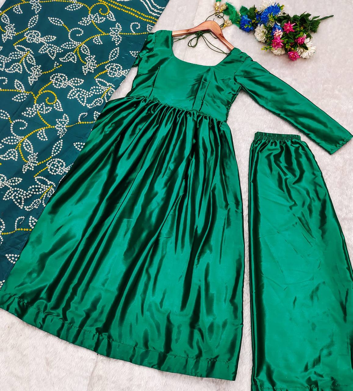 TARA SILK SET - Vedhika Fashion