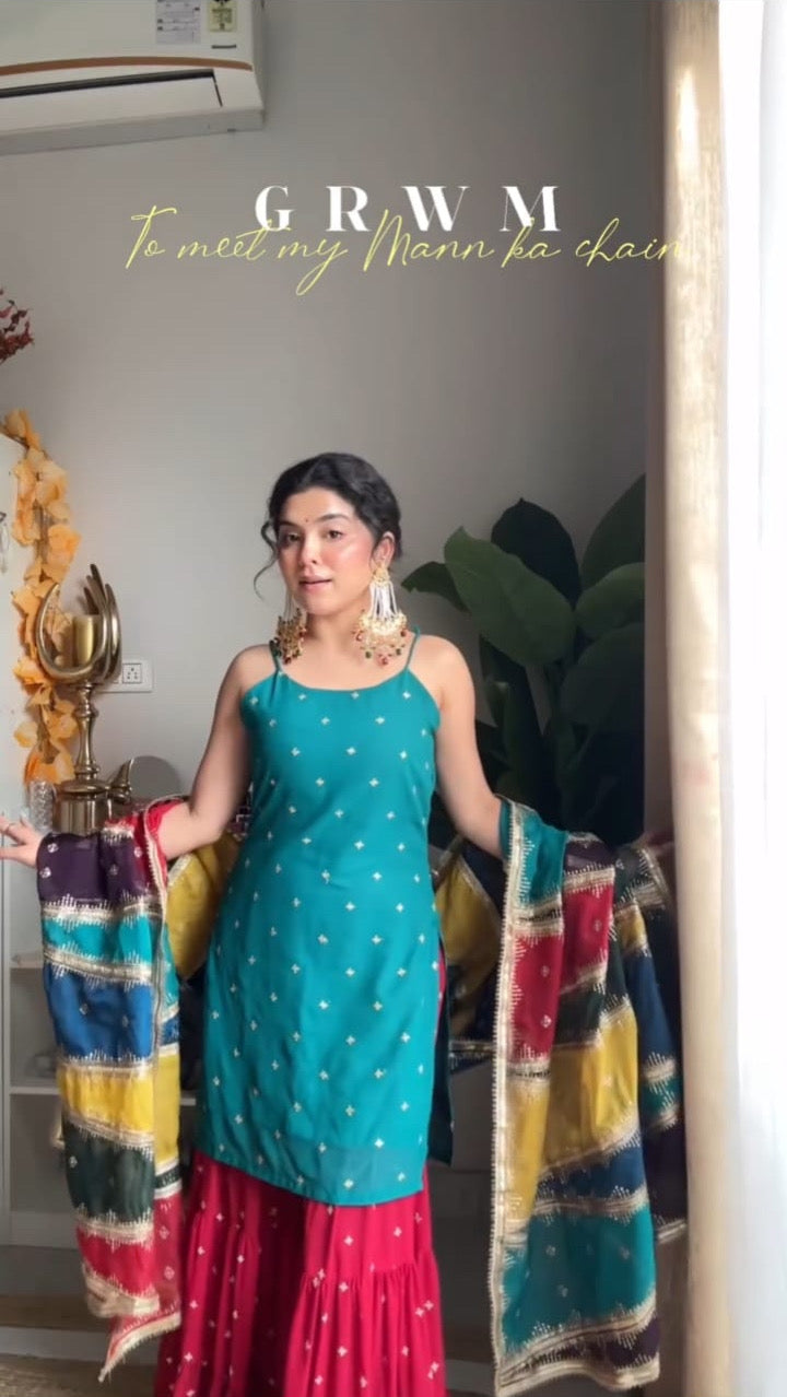 Malhari Sharara Set