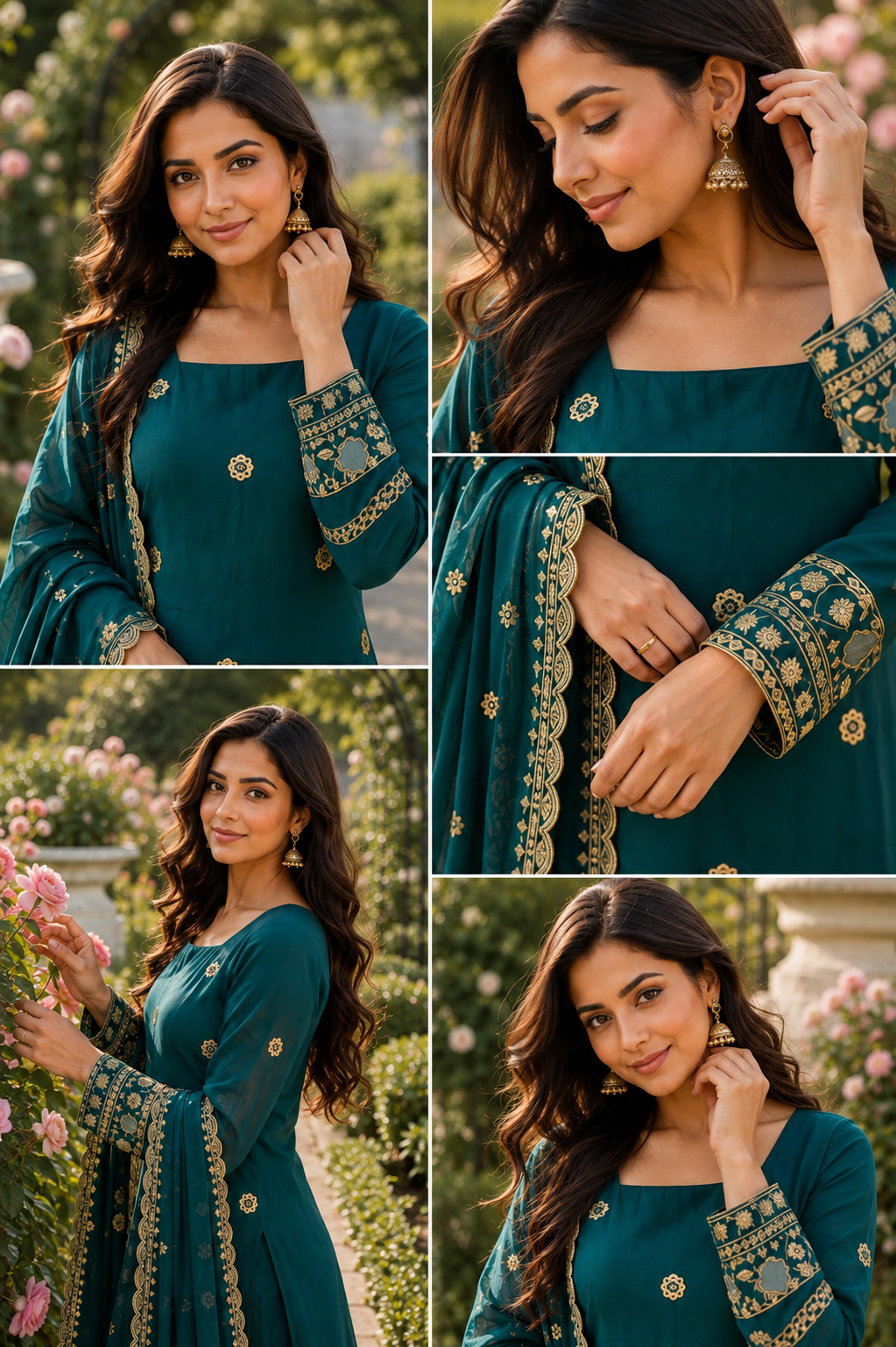 TEAL LOTUS SHARARA