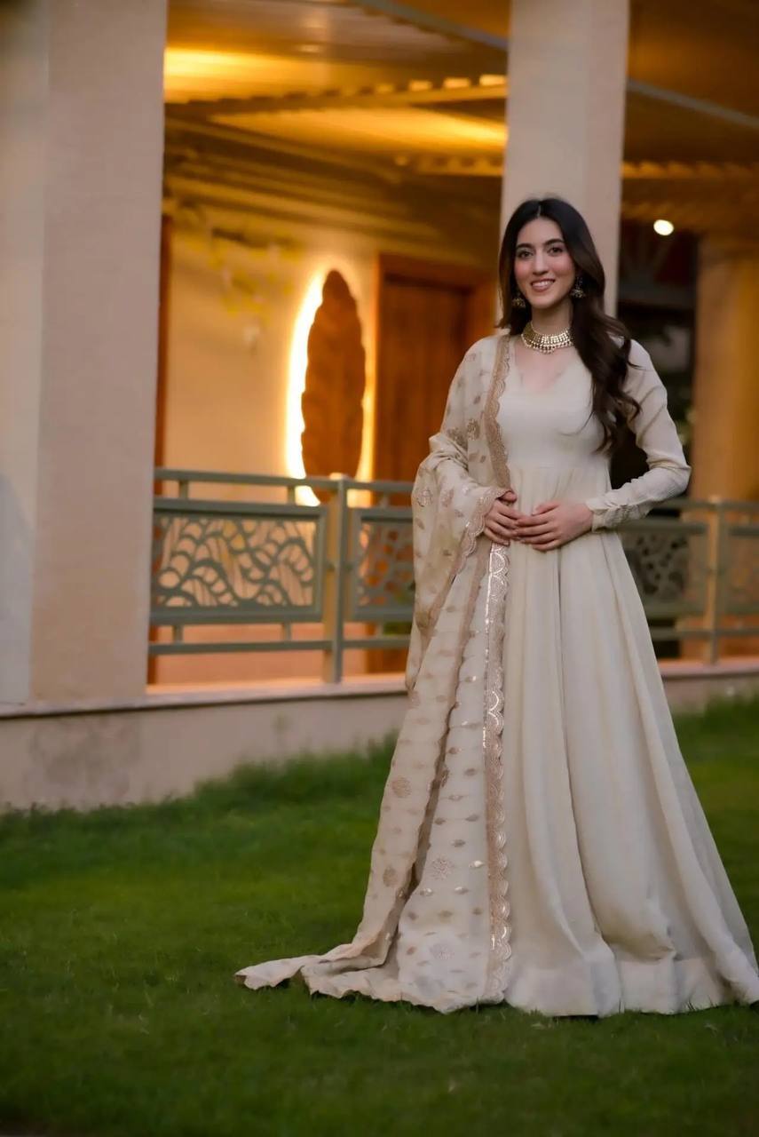 IVORY GOLDEN SUIT
