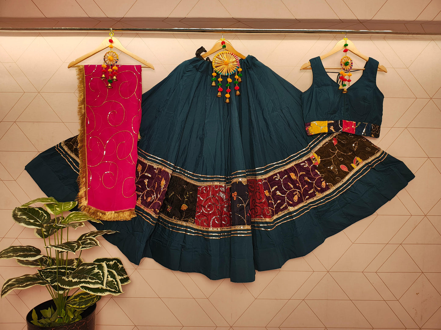 RASS NAVARATRI LEHENGA - Vedhika Fashion