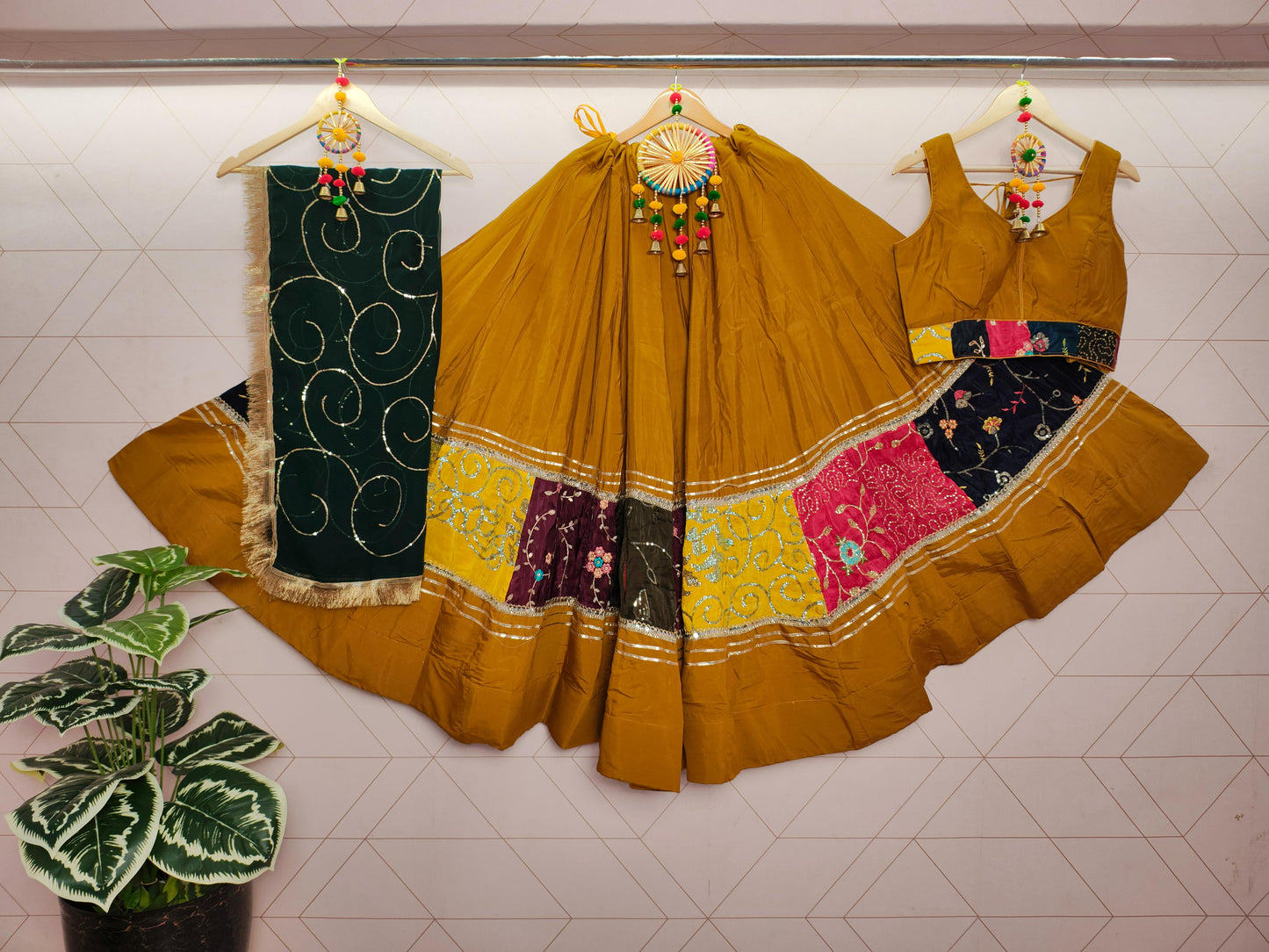 RASS NAVARATRI LEHENGA - Vedhika Fashion
