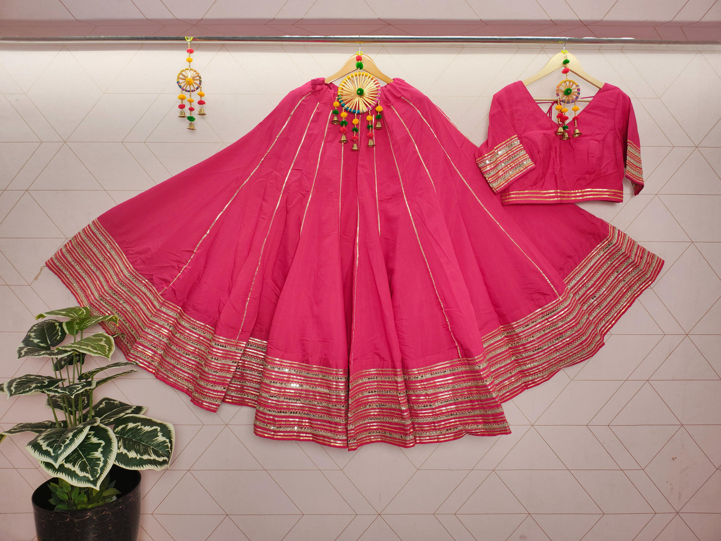 ZANKHI NAVARATRI LEHENGA - Vedhika Fashion