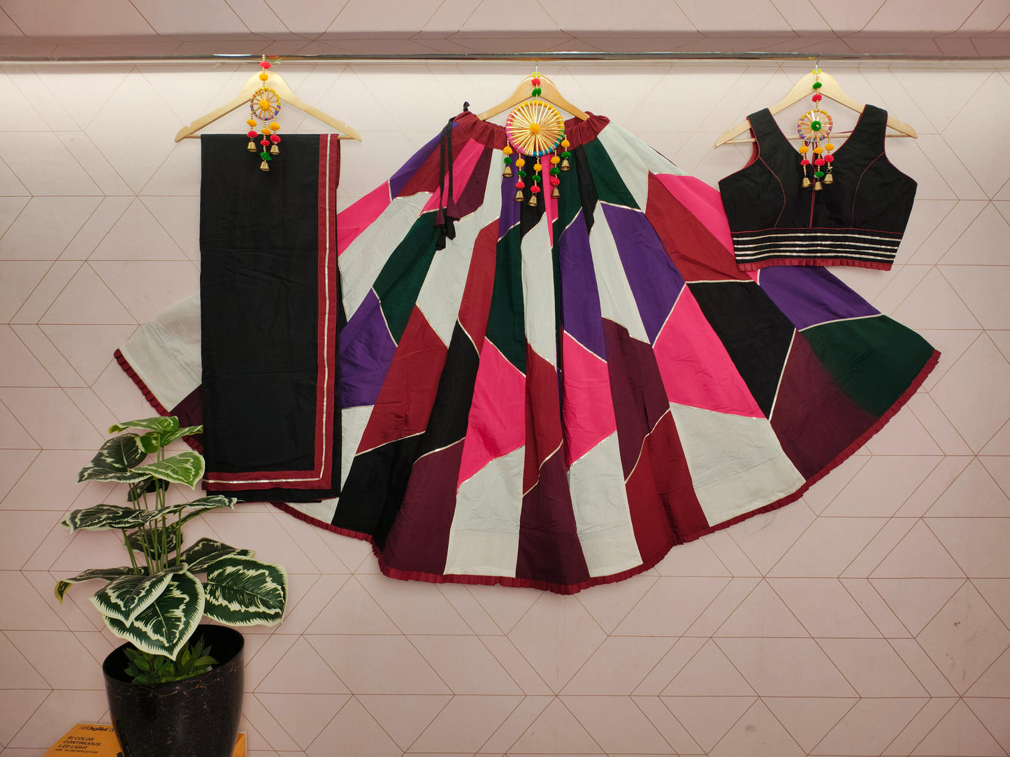 NEW RASS NAVRATRI LEHENGA - Vedhika Fashion