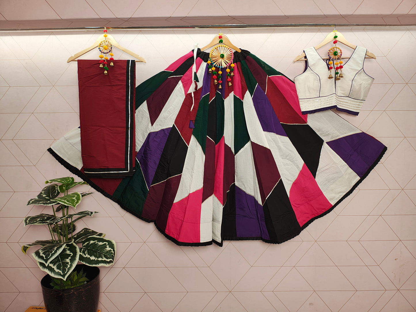 NEW RASS NAVRATRI LEHENGA - Vedhika Fashion