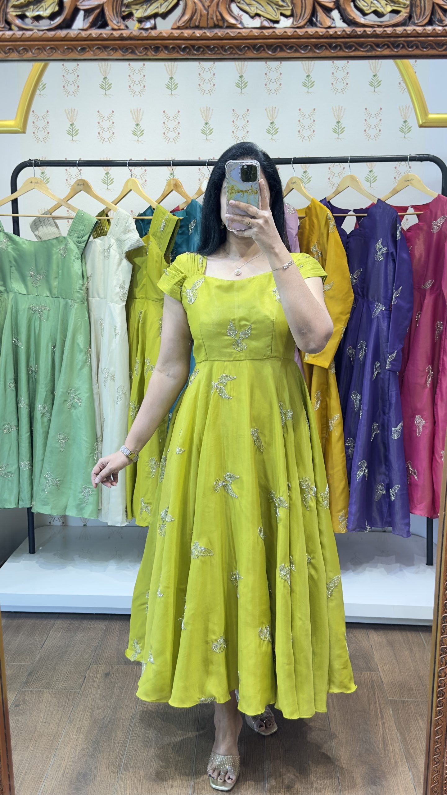 FALCIN CHIDIYA LIME GREEN MAXI