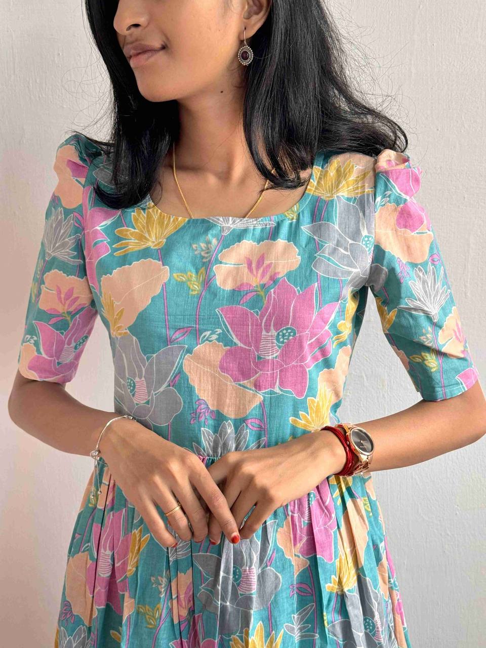 VIRGO FLOWER MAXI - Vedhika Fashion