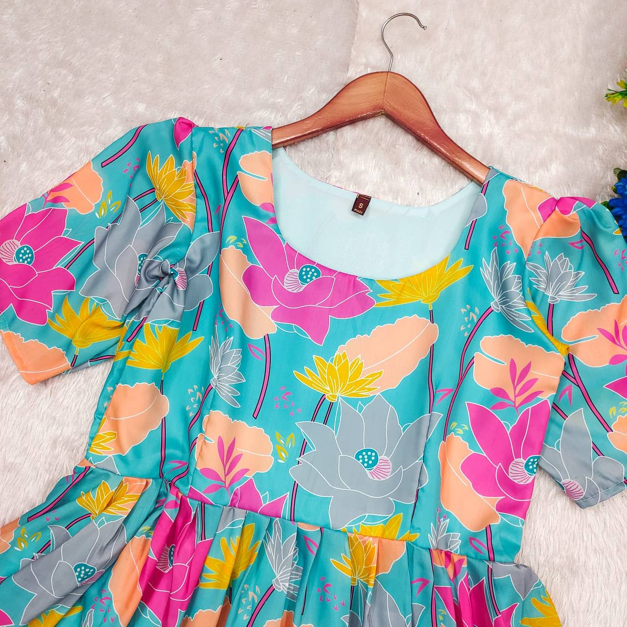 VIRGO FLOWER MAXI - Vedhika Fashion