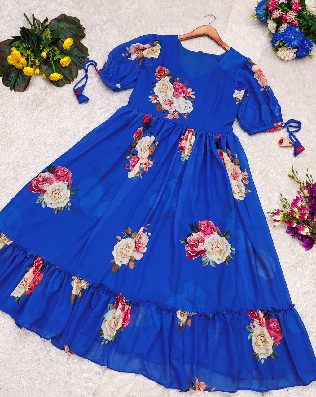 BLUE ROSE - Vedhika Fashion