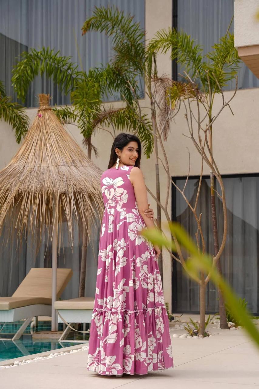 PINK HIBISCUS - Vedhika Fashion