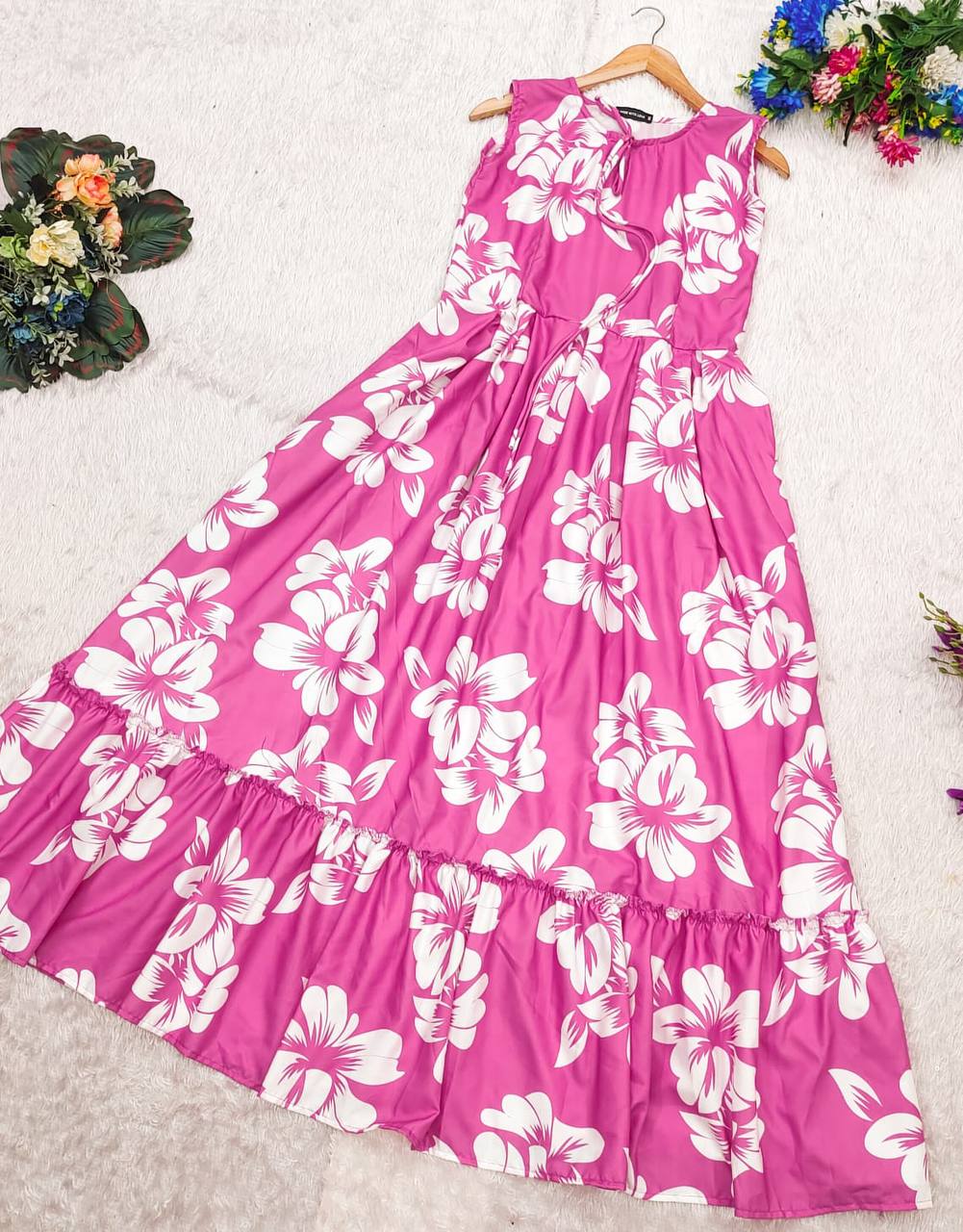 PINK HIBISCUS - Vedhika Fashion