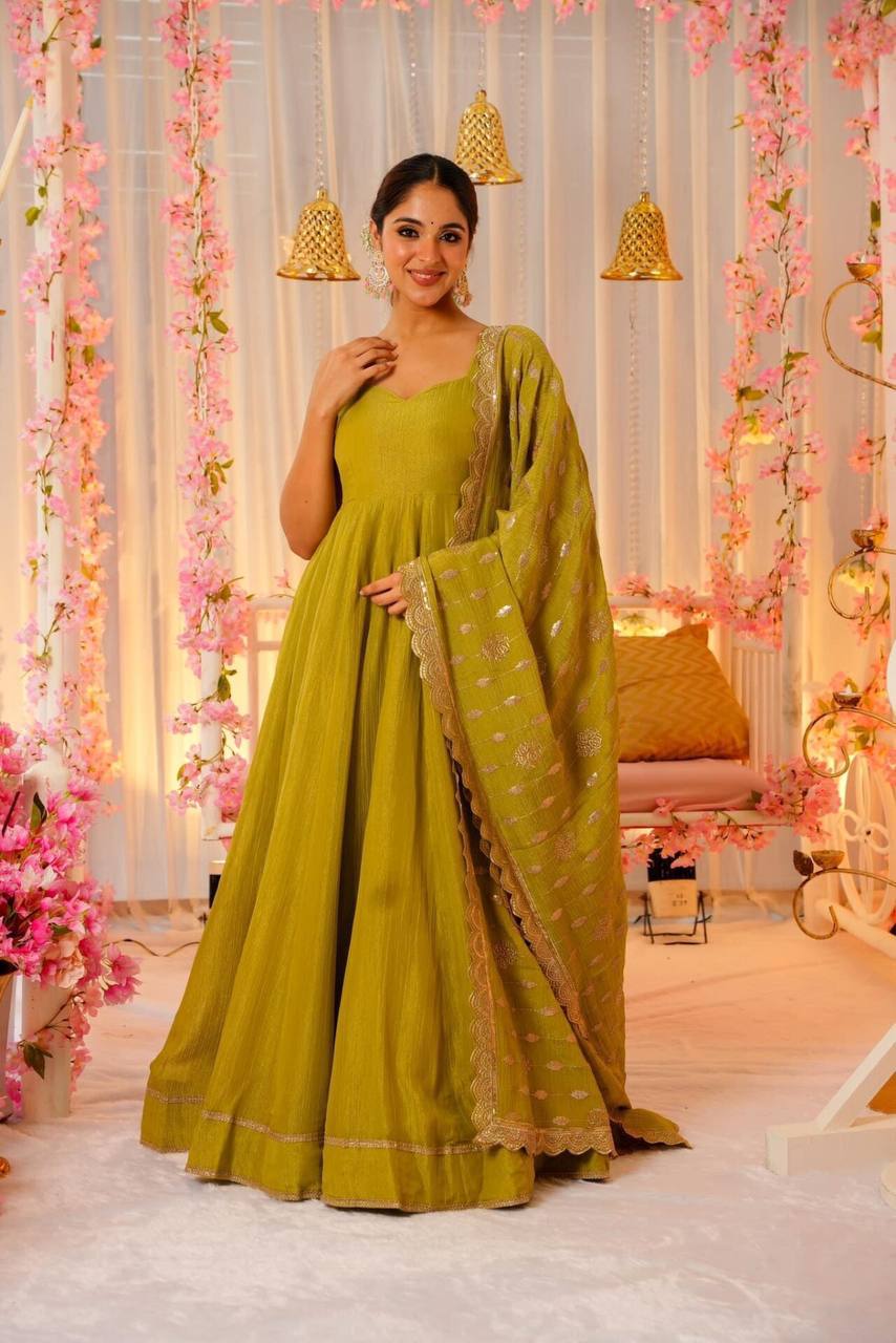VARTIKA GREEN - Vedhika Fashion