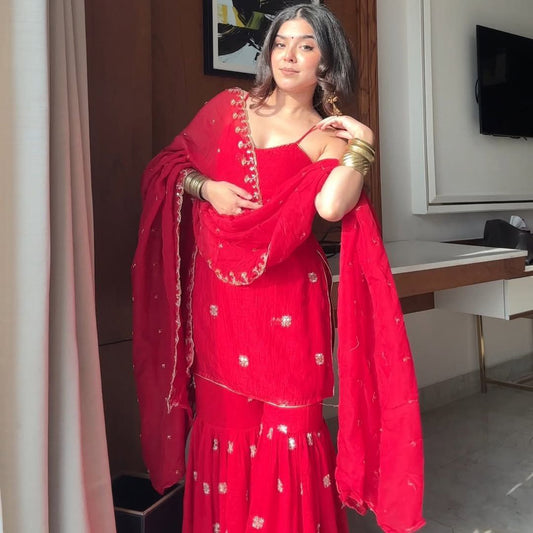 Lal Garara Set