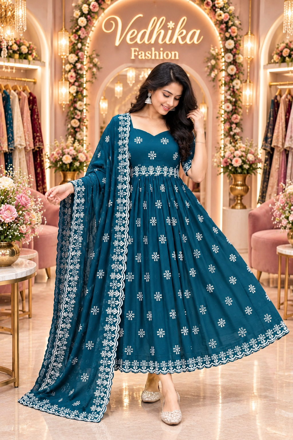 MUGGU MOREPICH ANARKALI