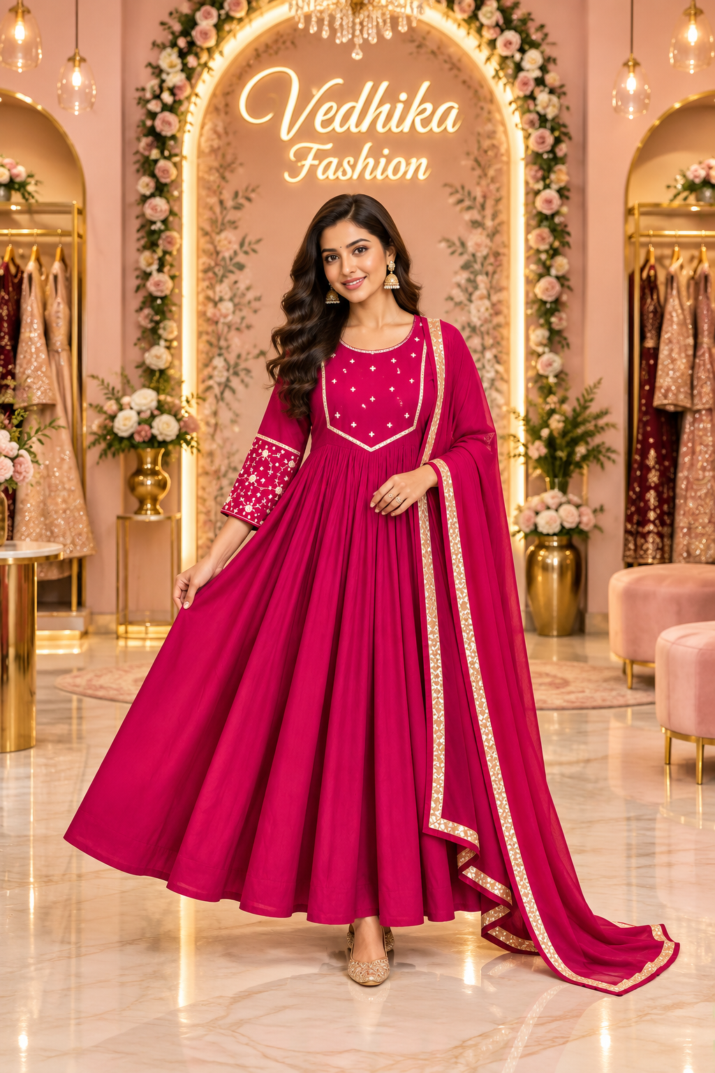 MAHIRA RANI ANARKALI SUIT