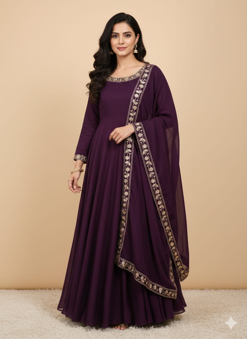 Radhika Silk Anarkali 💕