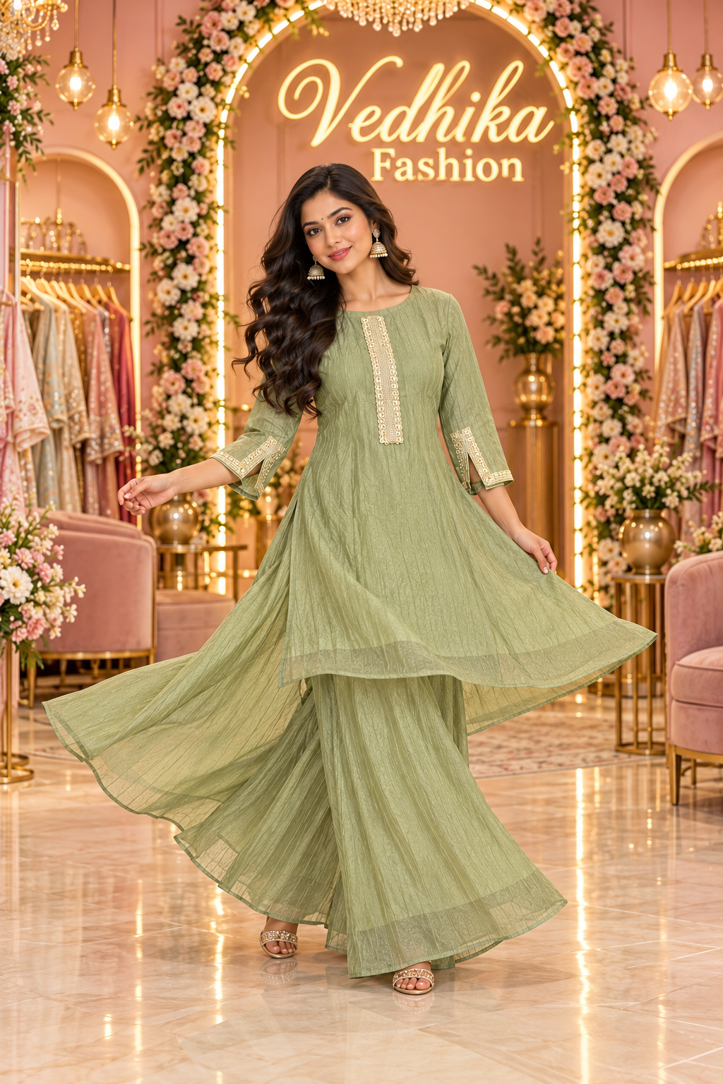 Zaira Mint Indowestern