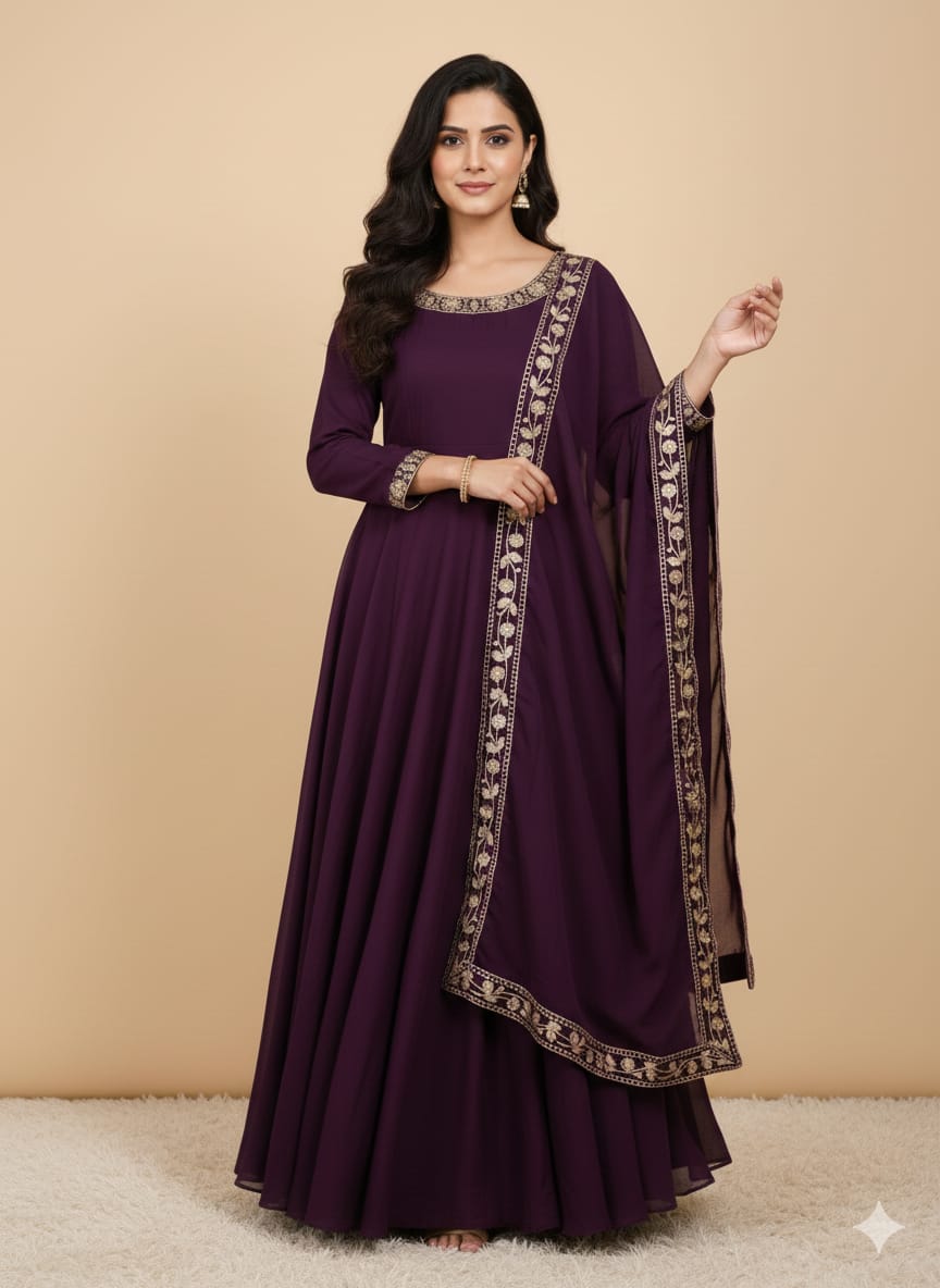 Radhika Silk Anarkali 💕