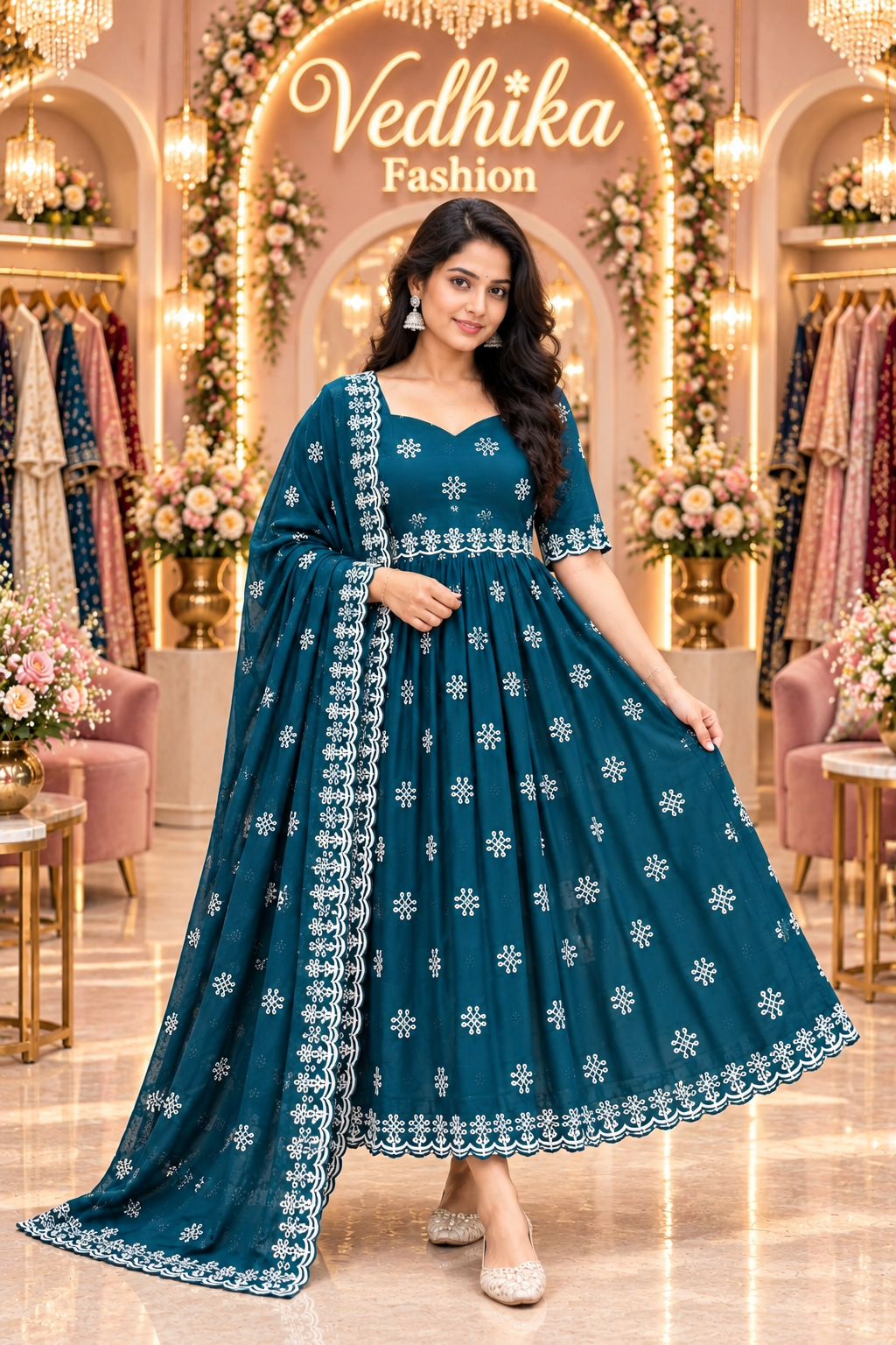 MUGGU MOREPICH ANARKALI