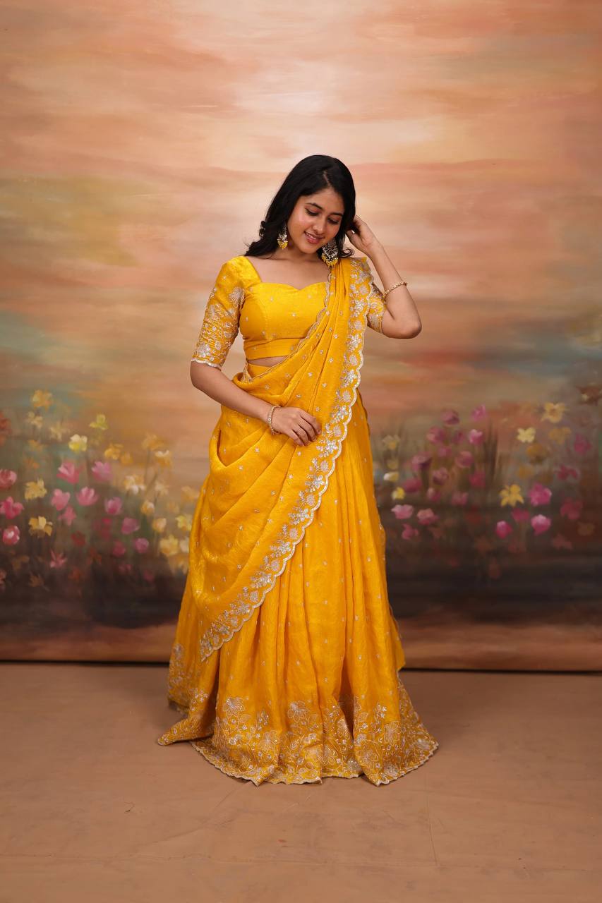 MARIGOLD LEHENGA