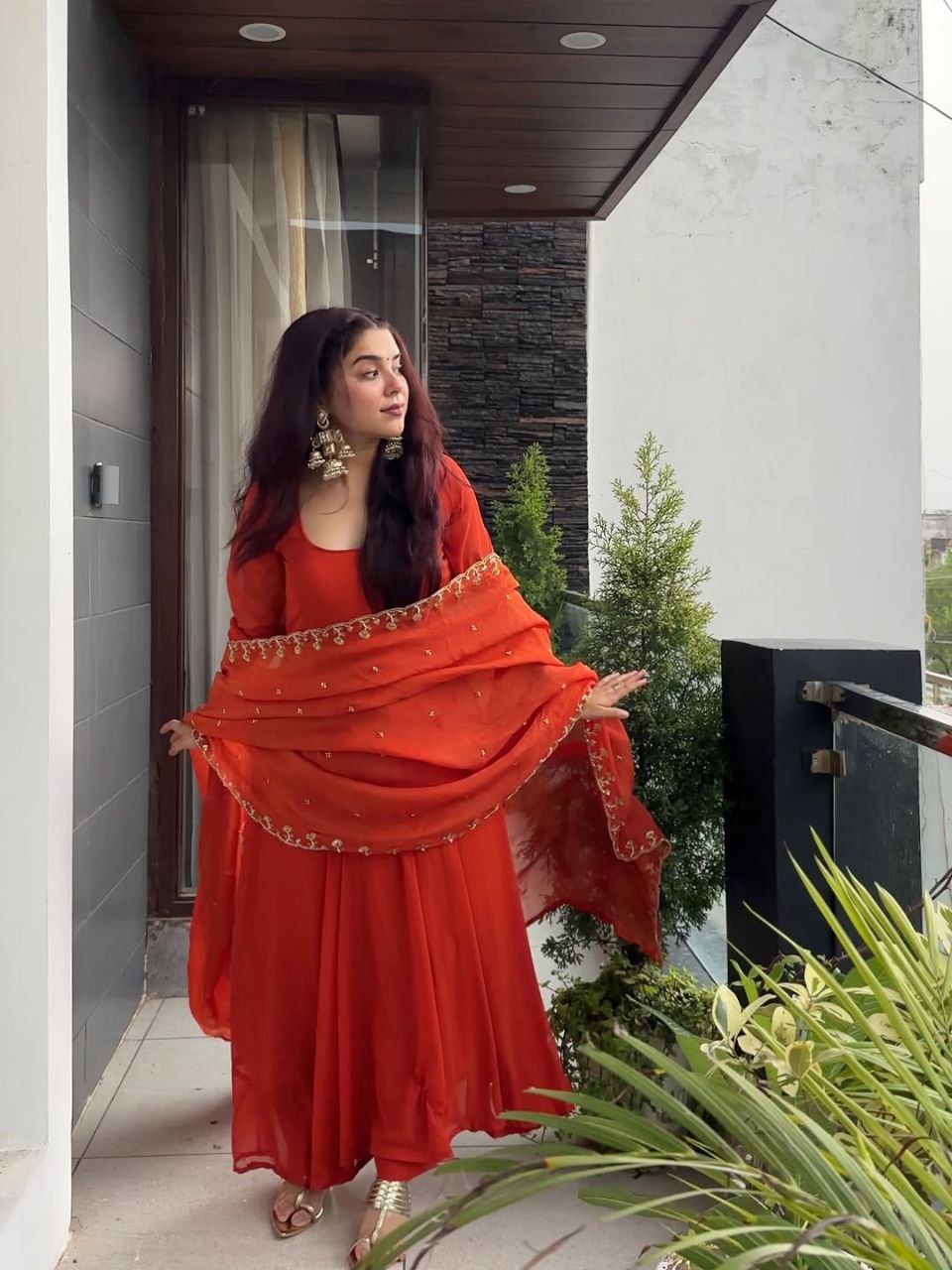 Kathai Anarkali Set
