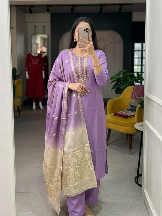 Imperial Orchid Plus Size Suit
