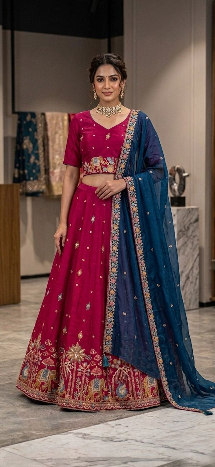 Rani Heritage Lehenga