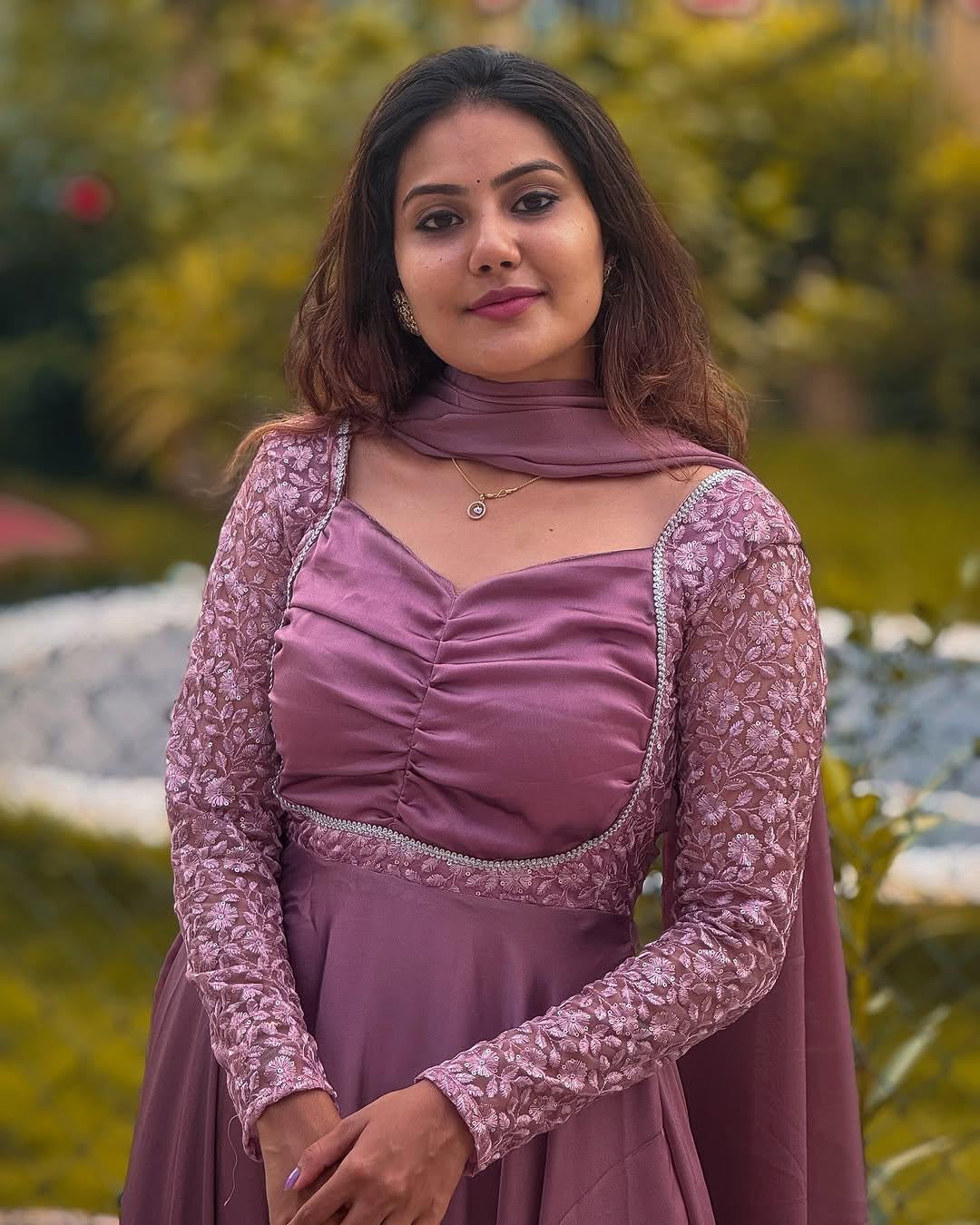 DEVSENA ANARKALI SUIT