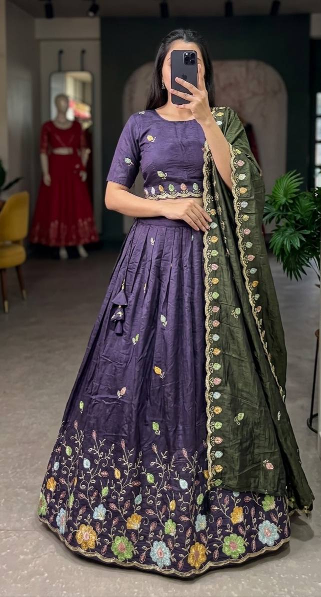 ANANYA PURPLE LEHENGA