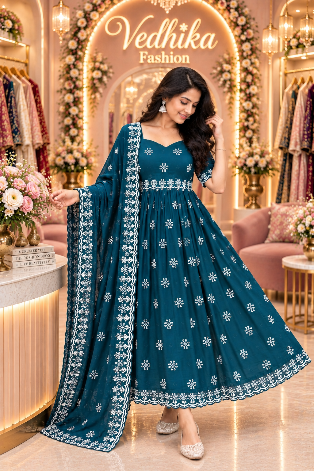 MUGGU MOREPICH ANARKALI