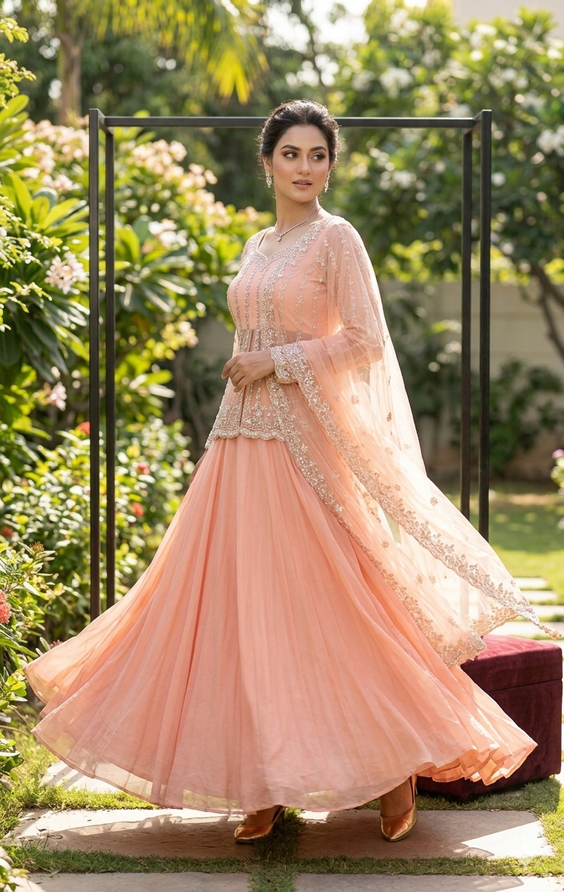 Zeenat Pich Lehenga