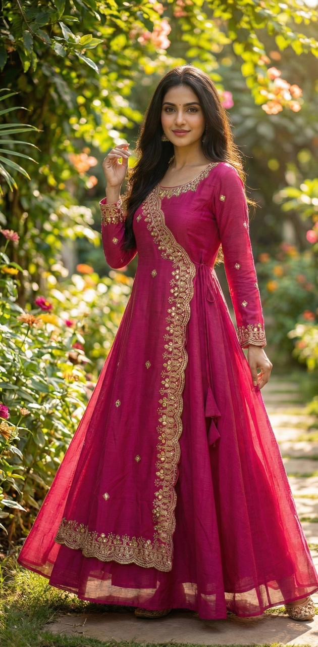 Aayat Rani Anarkali Suit
