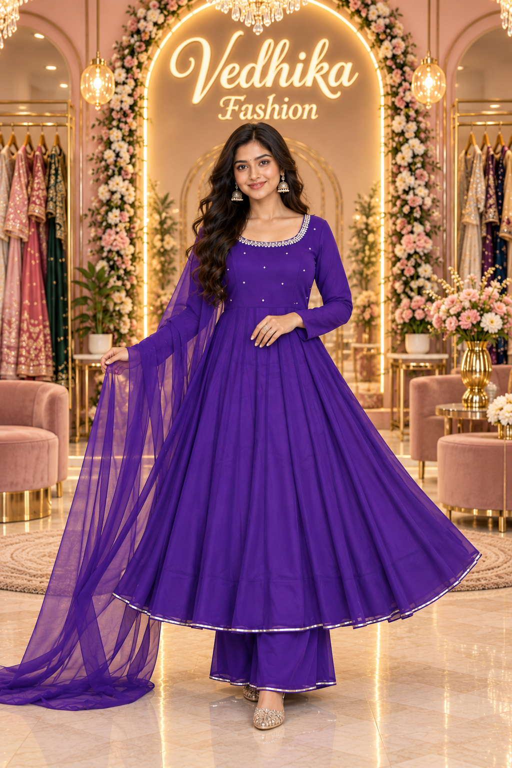 ROYAL PURPLE SUIT SET 💜