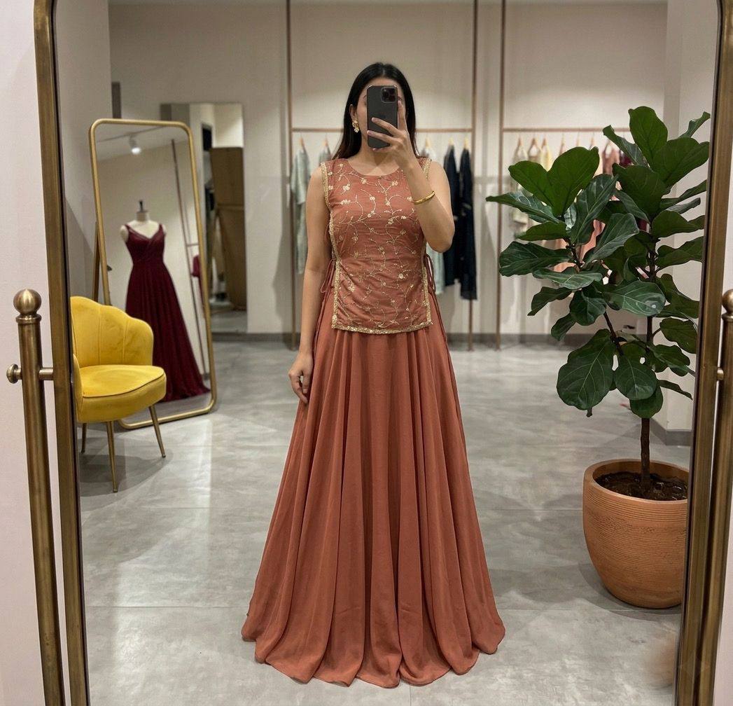 Sultana Rust Lehenga