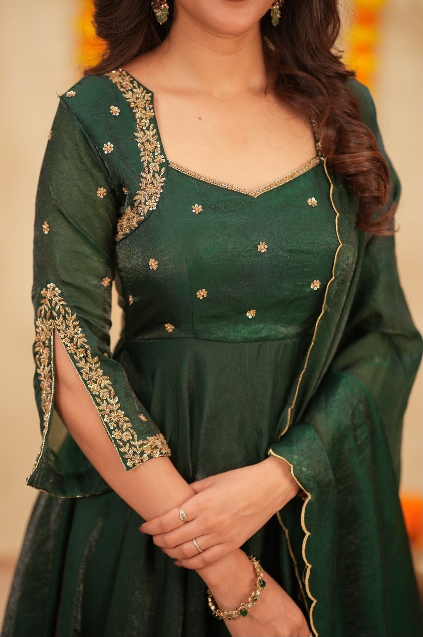 VANYA EMERALD ANARKALI SUIT