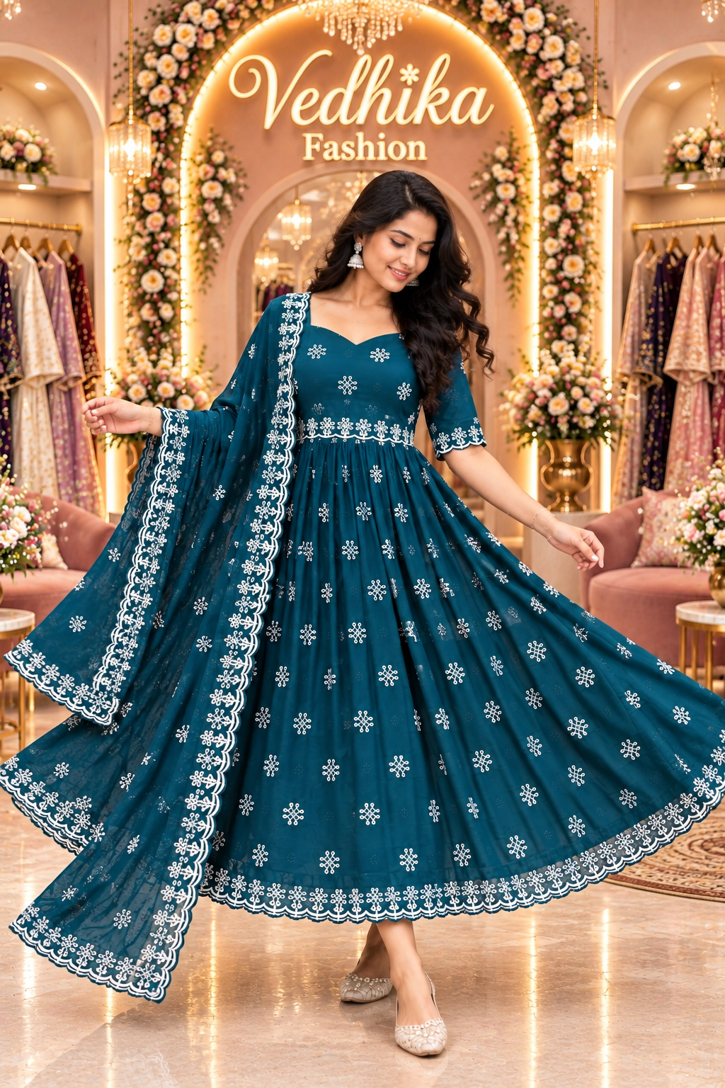 MUGGU MOREPICH ANARKALI