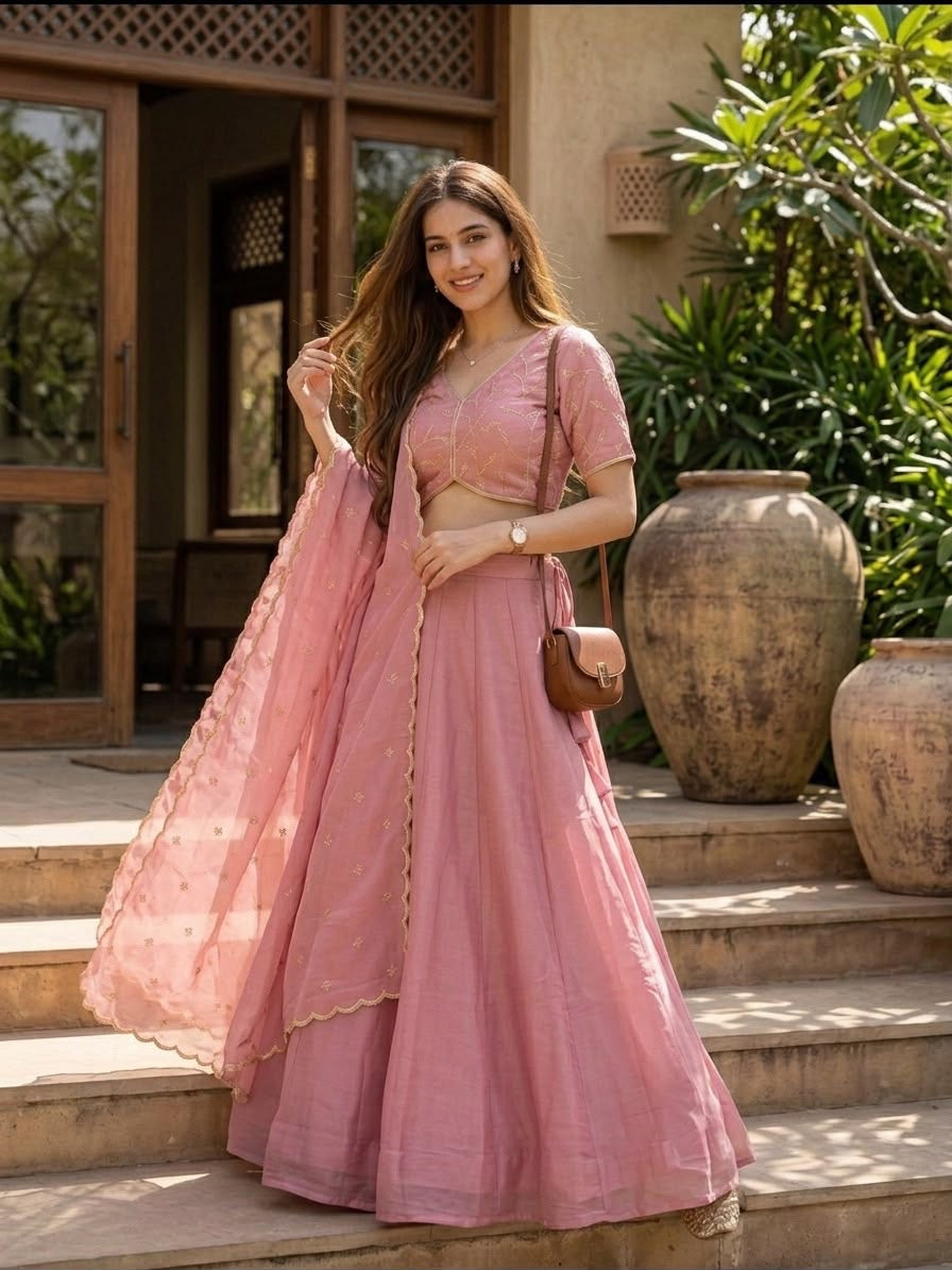 Miraya Leaf Lehenga