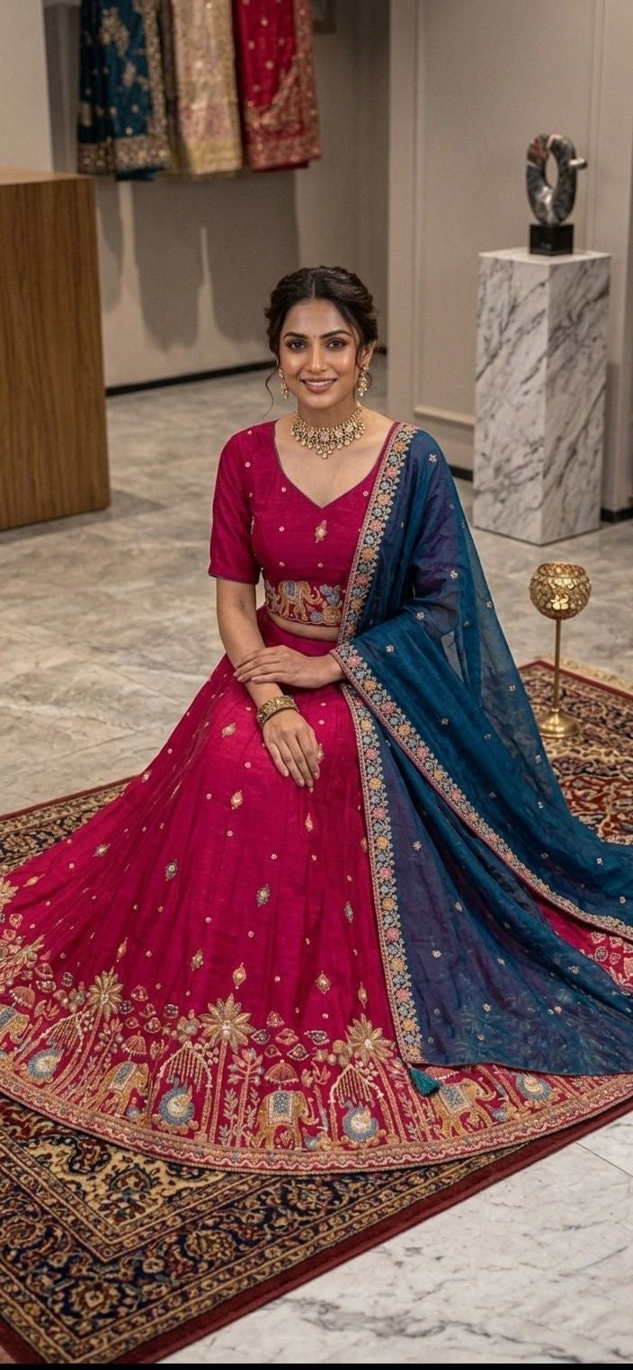 Rani Heritage Lehenga